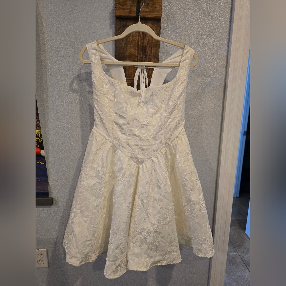 SHEIN White Mini Dress
